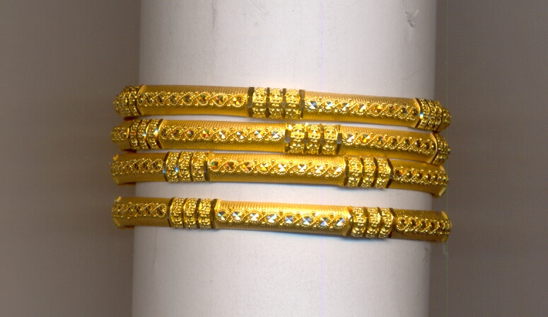 GOLD BANGLE PLAIN FANCY