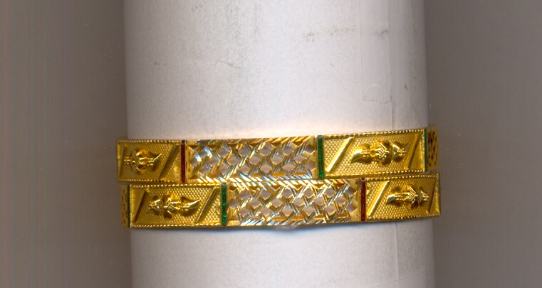GOLD BANGLE PLAIN FANCY
