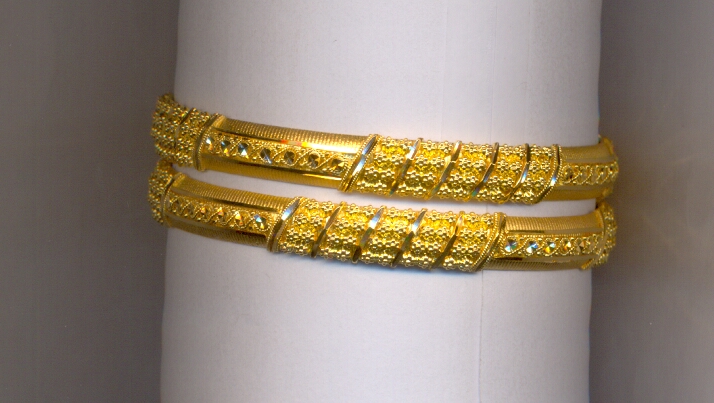 GOLD BANGLE PLAIN FANCY