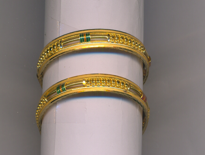 GOLD BANGLE PLAIN FANCY