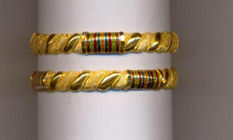 GOLD BANGLE PLAIN FANCY