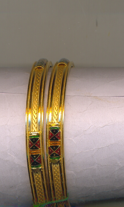 GOLD BANGLE PLAIN FANCY