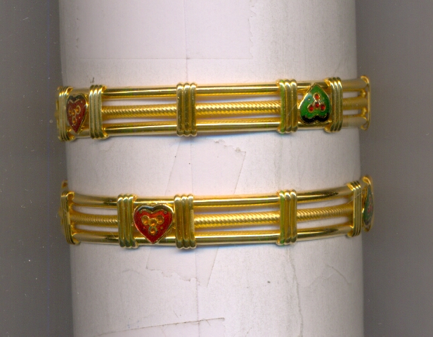 GOLD BANGLE PLAIN FANCY
