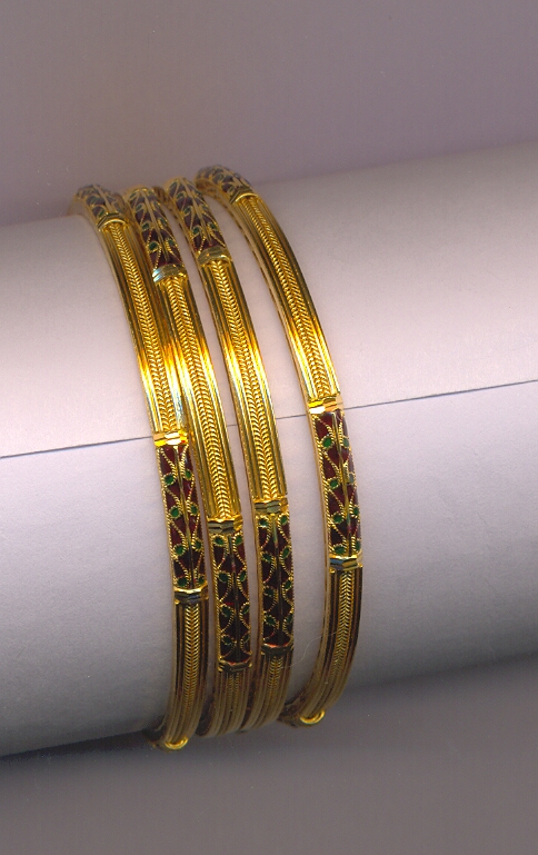 GOLD BANGLE PLAIN FANCY