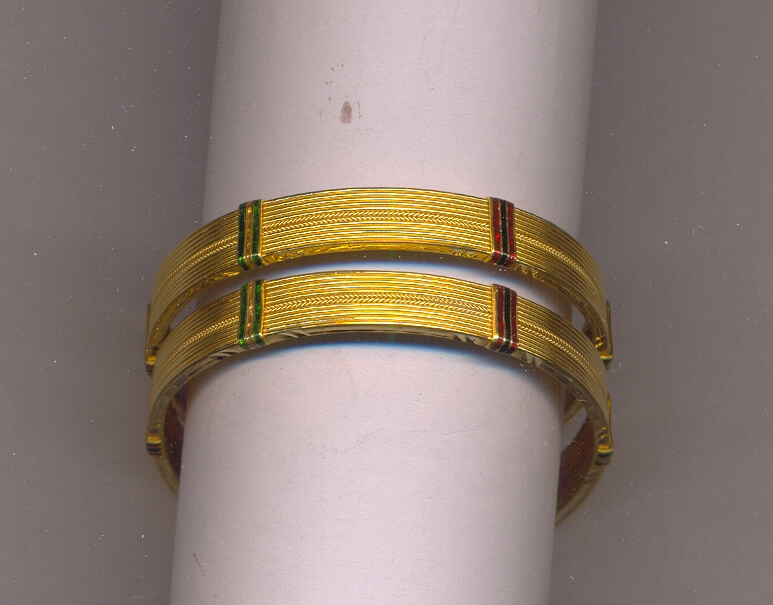 GOLD BANGLE PLAIN FANCY