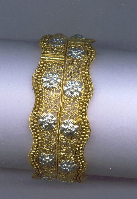 GOLD BANGLE PLAIN FANCY