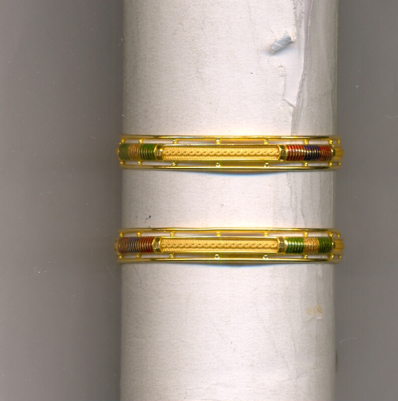 GOLD BANGLE PLAIN FANCY