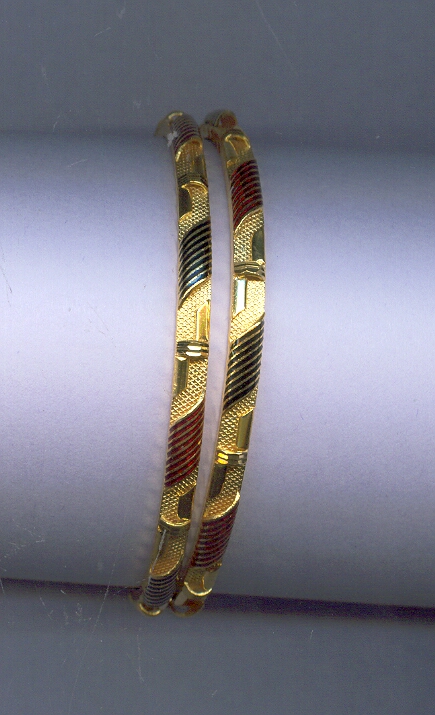 GOLD BANGLE PLAIN FANCY