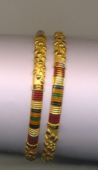 GOLD BANGLE PLAIN FANCY