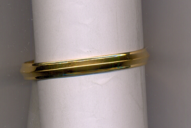 GOLD BANGLE PLAIN FANCY