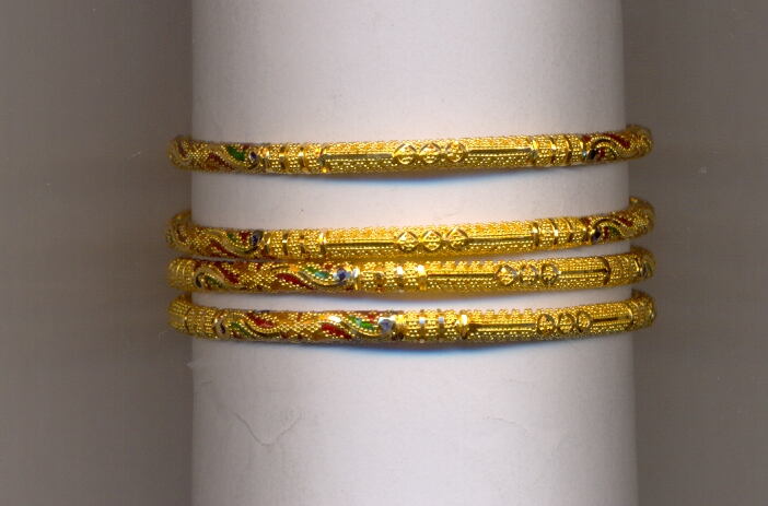 GOLD BANGLE PLAIN FANCY