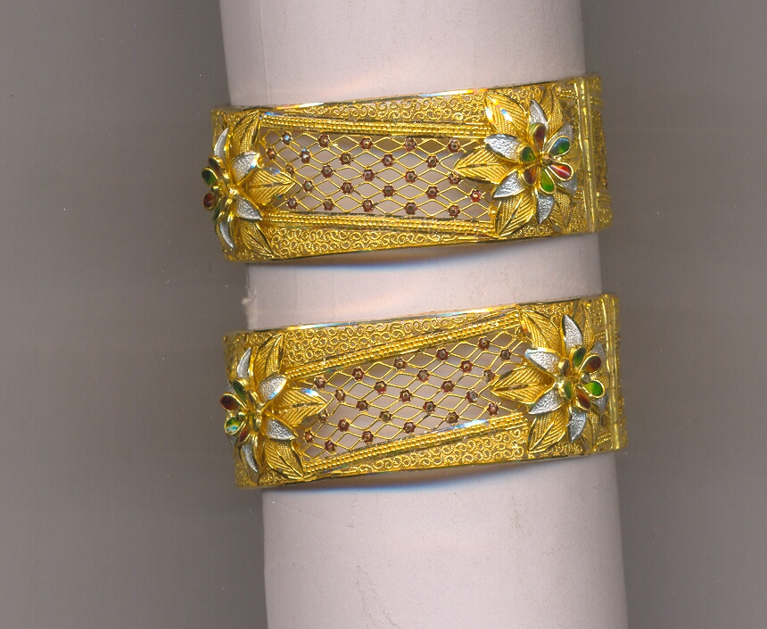 GOLD BANGLE PLAIN FANCY