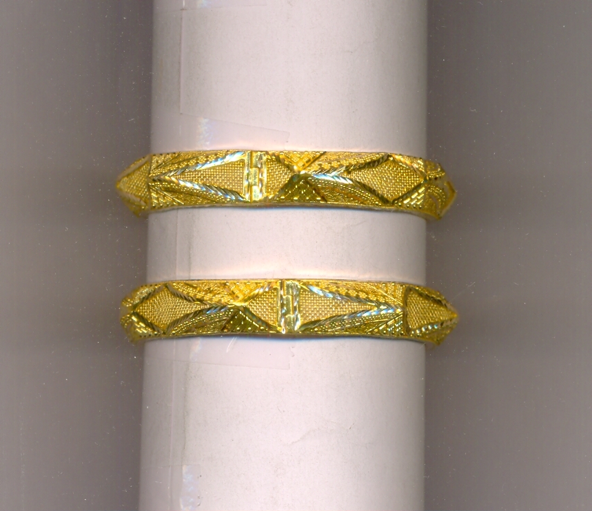 GOLD BANGLE PLAIN FANCY