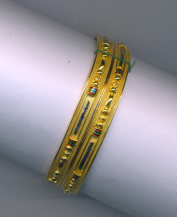 GOLD BANGLE PLAIN FANCY
