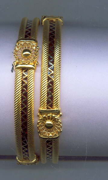 GOLD BANGLE PLAIN FANCY
