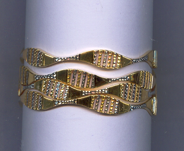 GOLD BANGLE PLAIN FANCY
