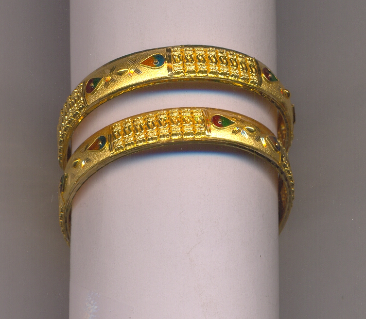 GOLD BANGLE PLAIN FANCY