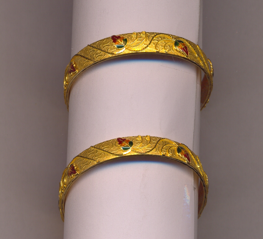 GOLD BANGLE PLAIN FANCY
