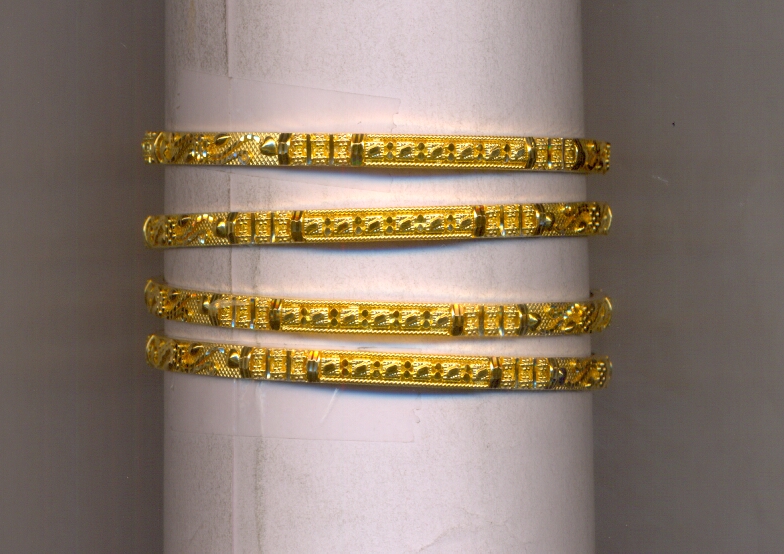 GOLD BANGLE PLAIN FANCY