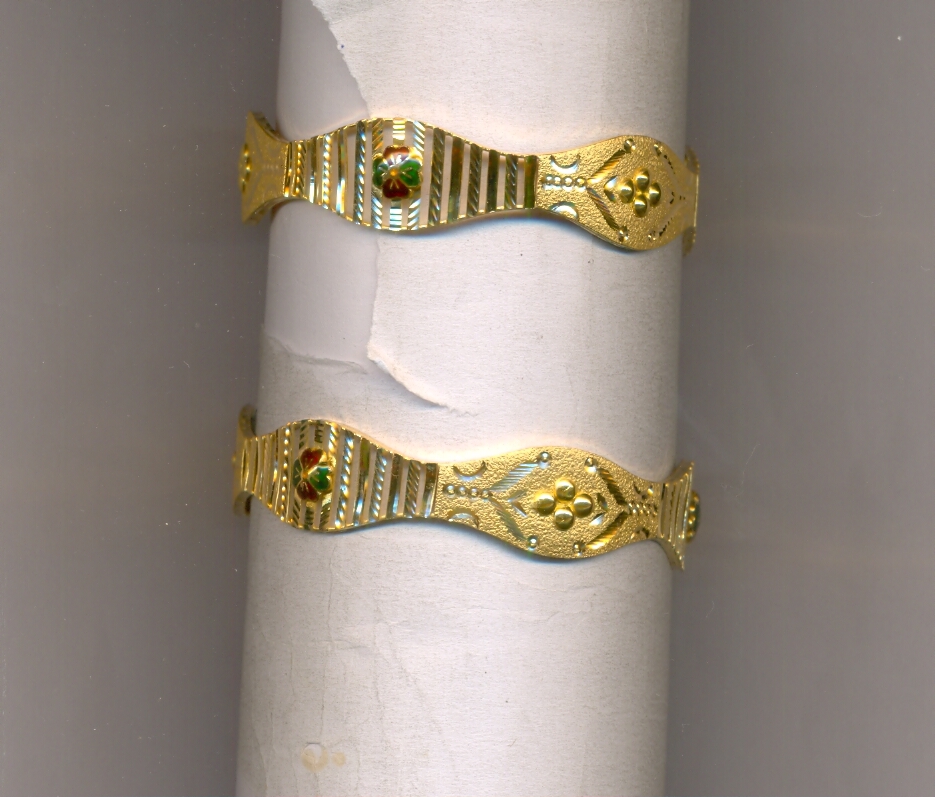 GOLD BANGLE PLAIN FANCY