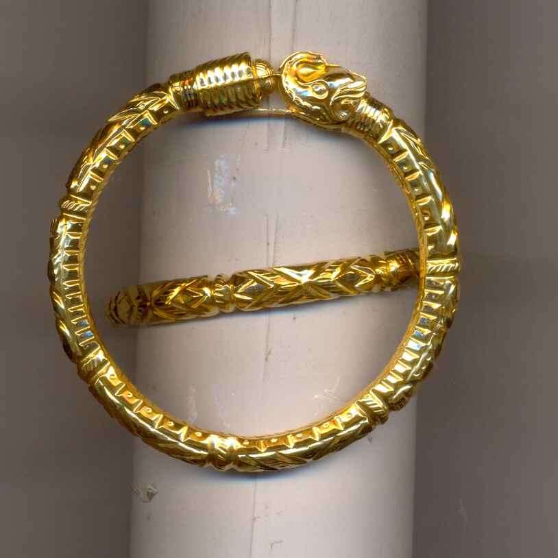 GOLD BANGLE PLAIN FANCY