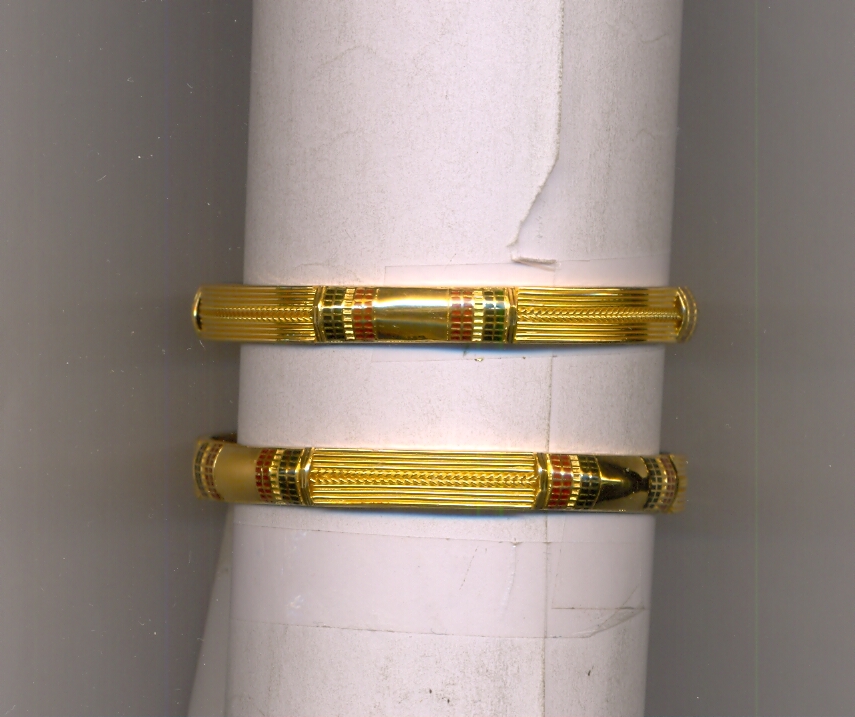 GOLD BANGLE PLAIN FANCY