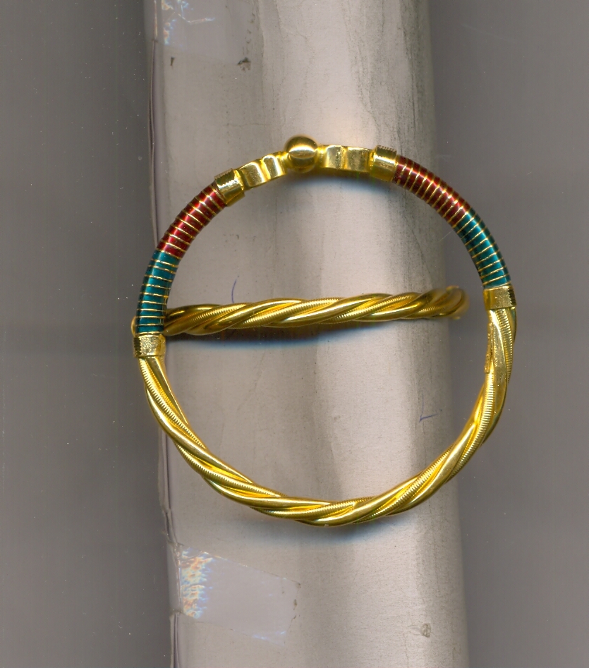 GOLD BANGLE PLAIN FANCY