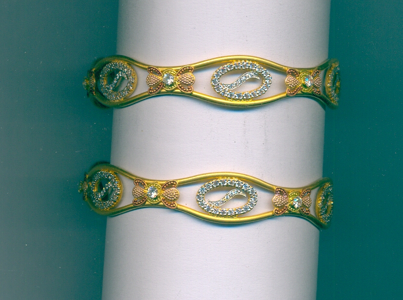 GOLD BANGLE PLAIN FANCY