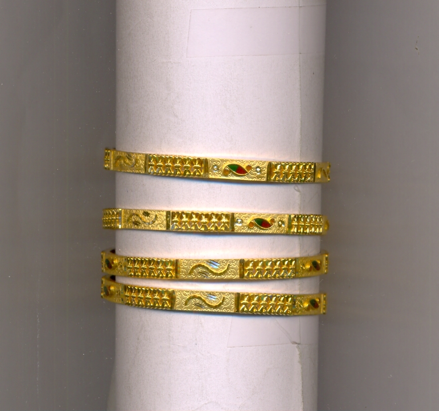 GOLD BANGLE PLAIN FANCY