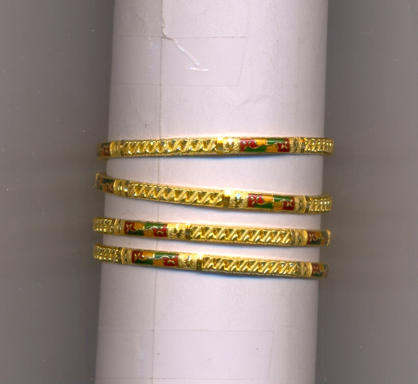 GOLD BANGLE PLAIN FANCY