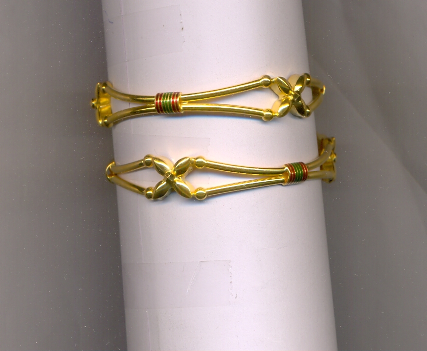 GOLD BANGLE PLAIN FANCY