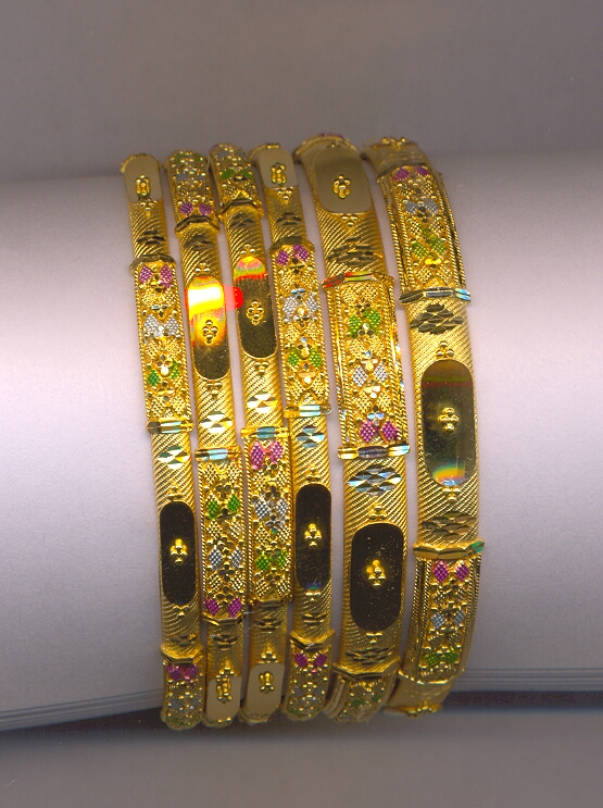 GOLD BANGLE PLAIN FANCY