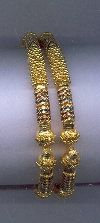 GOLD BANGLE PLAIN FANCY