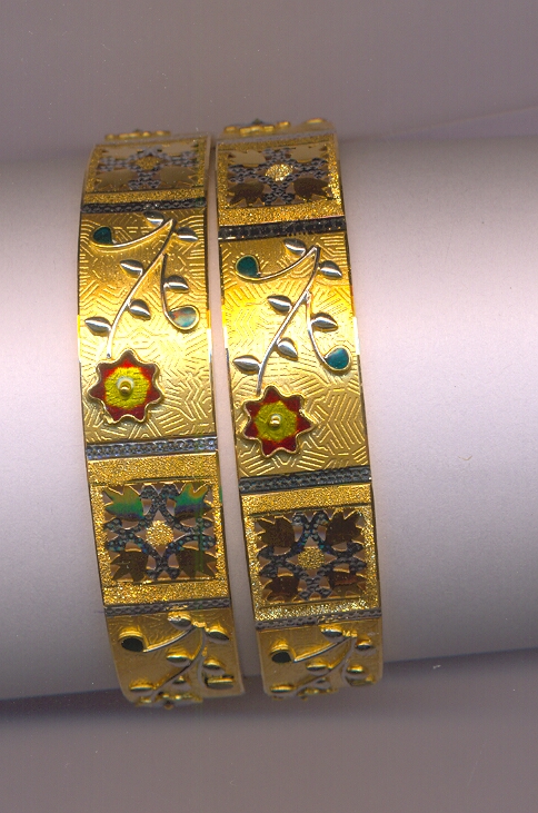 GOLD BANGLE PLAIN FANCY
