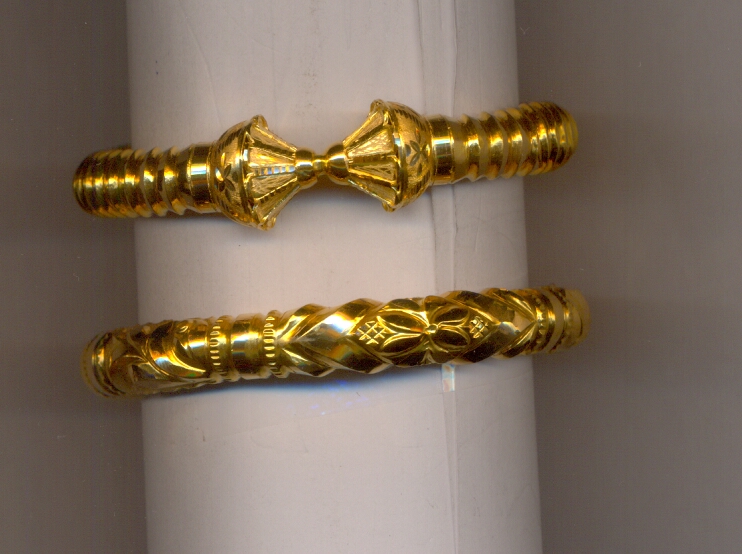 GOLD BANGLE PLAIN FANCY