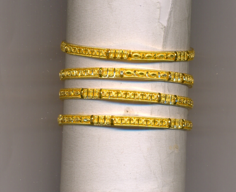 GOLD BANGLE PLAIN FANCY