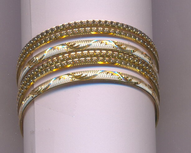 GOLD BANGLE PLAIN FANCY
