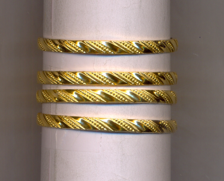 GOLD BANGLE PLAIN FANCY