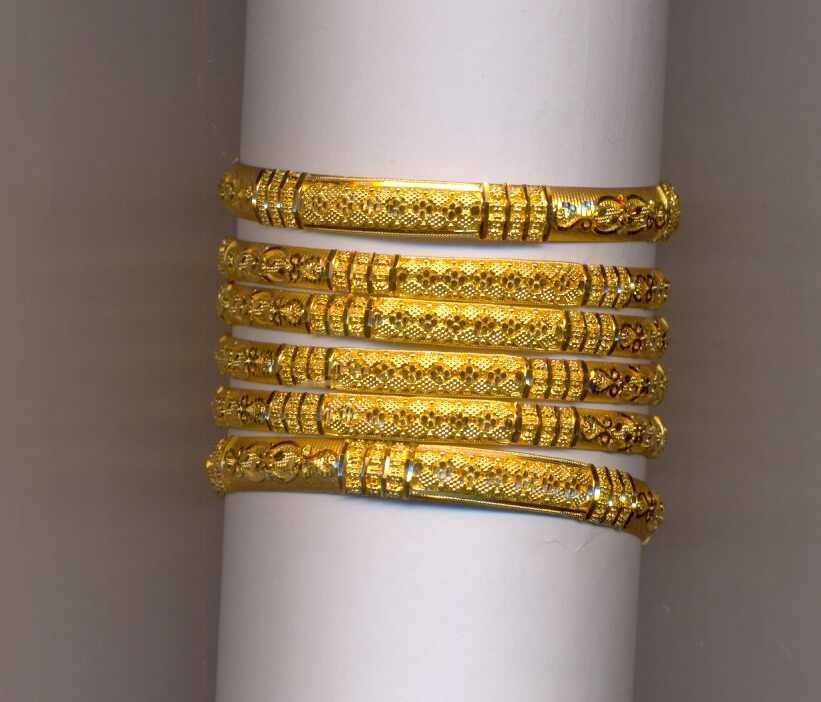 GOLD BANGLE PLAIN FANCY