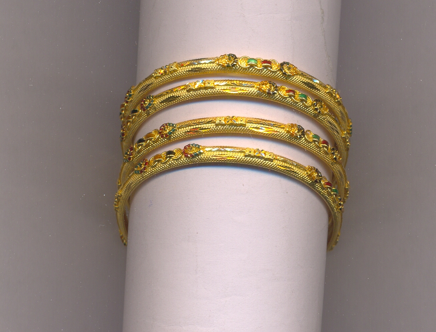 GOLD BANGLE PLAIN FANCY