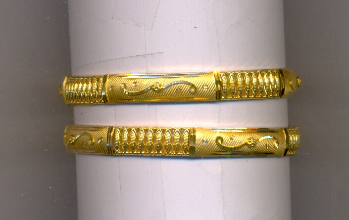 GOLD BANGLE PLAIN FANCY