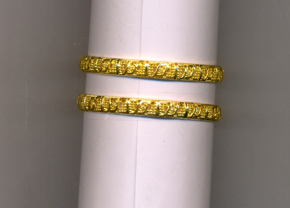 GOLD BANGLE PLAIN FANCY
