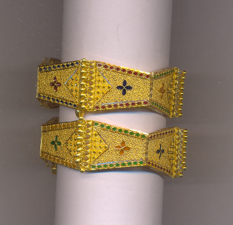 GOLD BANGLE PLAIN FANCY