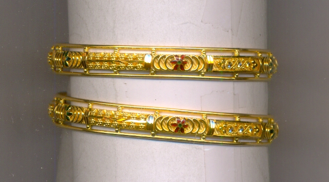 GOLD BANGLE PLAIN FANCY