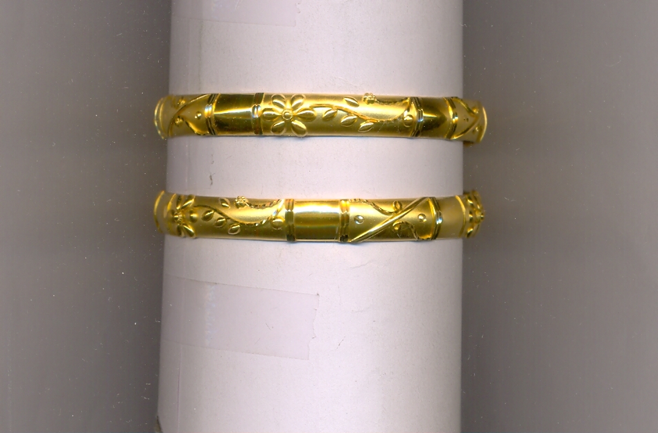 GOLD BANGLE PLAIN FANCY