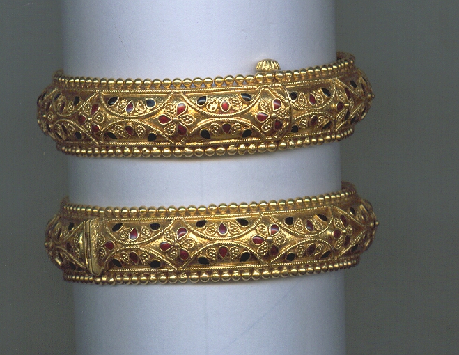 GOLD BANGLE PLAIN FANCY