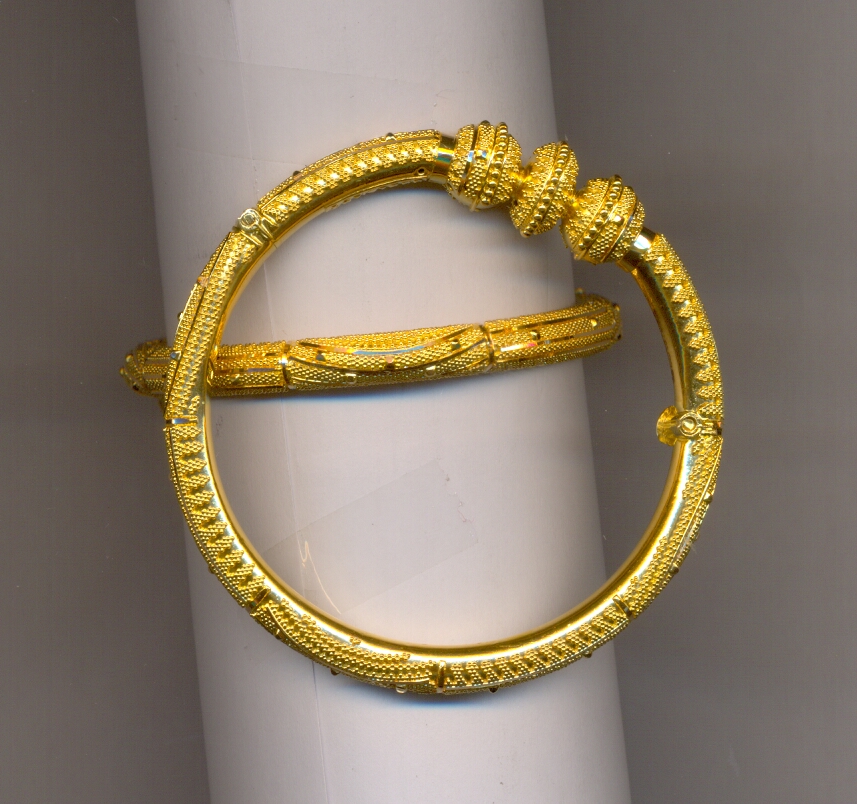GOLD BANGLE PLAIN FANCY