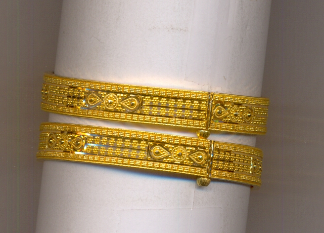 GOLD BANGLE PLAIN FANCY