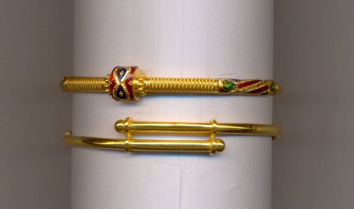 GOLD BANGLE PLAIN FANCY