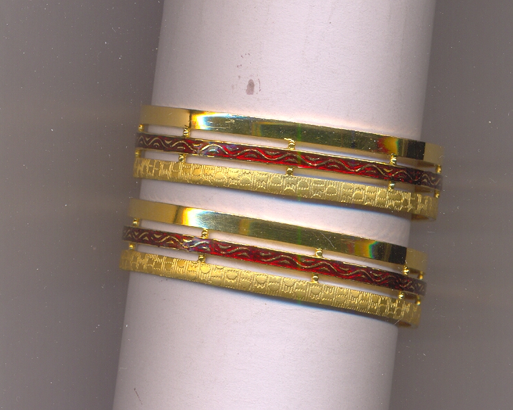 GOLD BANGLE PLAIN FANCY